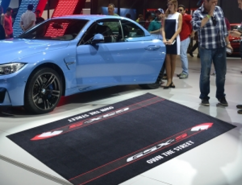 Car Showroom Parking Carpet Garage Pit Mat Custom Design Floor Rug