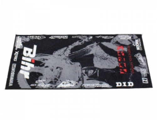 Large Motorcycle Garage Track Floor Mat